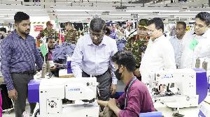 CA's Spl Asst, Spl Envoy visit garments industries at Savar