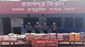 Indian goods worth Tk 2cr seized in Sylhet