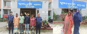 5 held with a large cache of drugs in Dinajpur