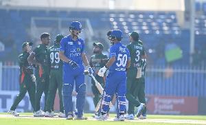 Afghanistan post 235 against Bangladesh in first ODI
