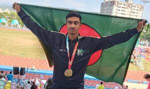 BKSP's Tamim wins gold in Taiwan