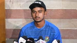 Shahadat replaces injured Shanto for West Indies test series