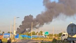 Fire breaks out at foam factory in Ctg