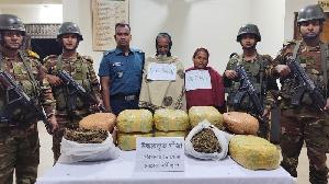 2 held with 28kg hemp in M'singh