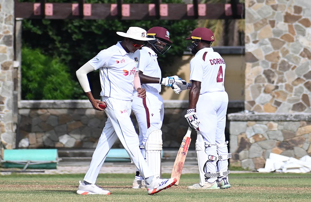 Hasan Murad hat-tricks as Tigers' bowlers dominate over Caribbeans