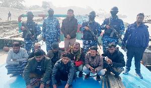 Illegal sand lifter fined Tk 6 lakh in Bhola