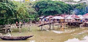 A bridge of peril: 16 villages struggle as a vital link crumbles  