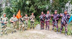 BGB foils BSF's wire fence construction along Joypurhat border