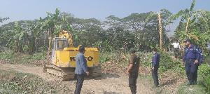 Fine imposed for illegal soil excavation in Noakhali