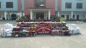 Smuggled goods worth Tk 86lakh seized at Benapole border