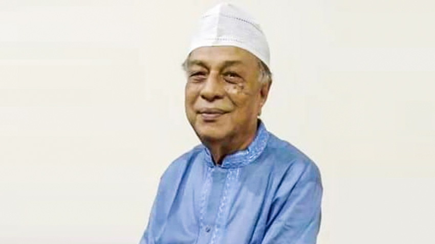 File photo of Language Movement veteran Ashraf Hossain. 