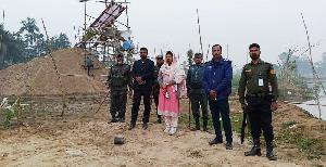 3 jailed, fined over illegal sand extraction in Sherpur