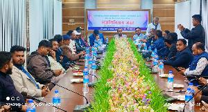 Newly appointed UNO exchanges views with Moulvibazar journalists 
