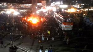 Female student harassment leads to clashes, transport strike in Barishal