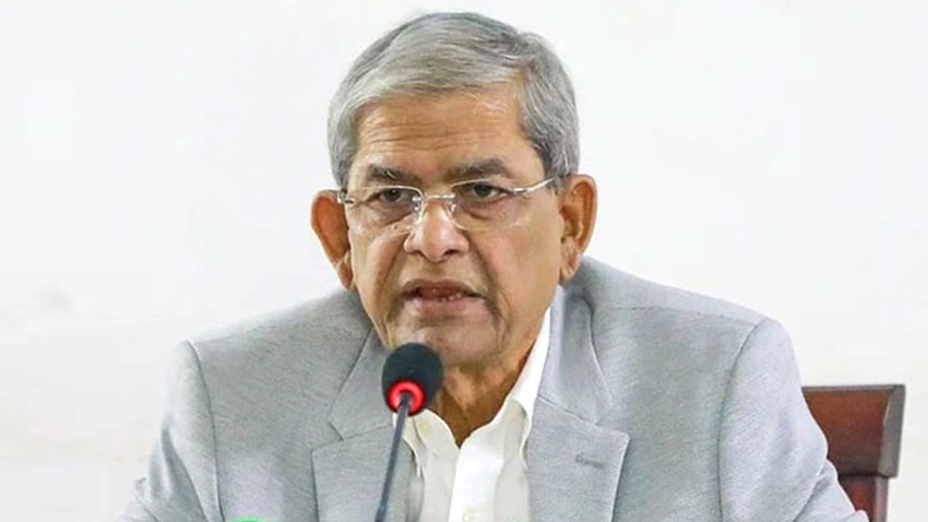 File photo of Mirza Fakhrul.