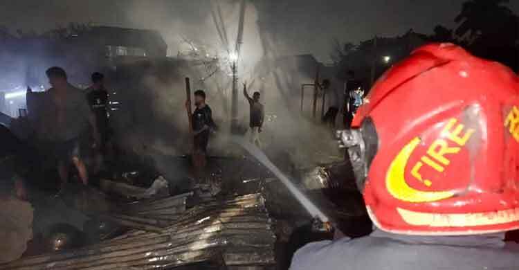 Blaze in Dhaka's Karail slum brought under control