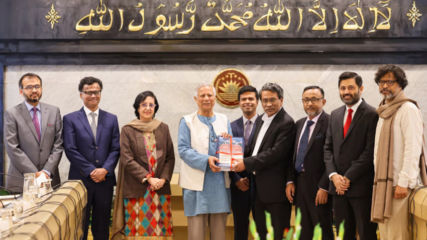 The Constitution Reform Commission, led by Prof Ali Riaz submitted its report to Chief Adviser Prof Muhammad Yunus on January 15.  File Photo