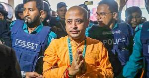 Bail of Chinmoy Das suspended