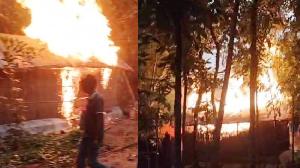 DU student Shammo murder: Accused’s home catches fire