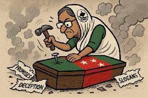 And then she hammered the last nail in Awami League’s coffin…