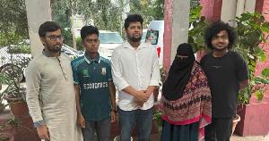 Youth released after questioning over bottle-throwing at Mahfuz Alam