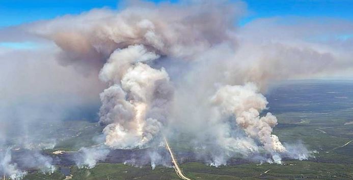 Wildfire smoke exposure may shorten lung cancer survival