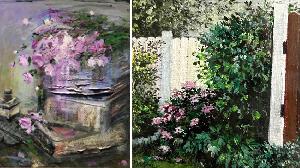 An assortment of diverse themes; Nazlee's cheerful artistic journey