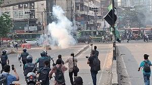 Student protest turns violent near secretariat, 40 injured