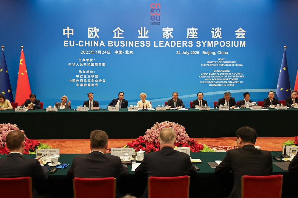 Xi says China, EU must deepen trust but bloc chief urges 'real solutions'