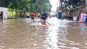 Southern rivers overflow as depression triggers coastal flooding