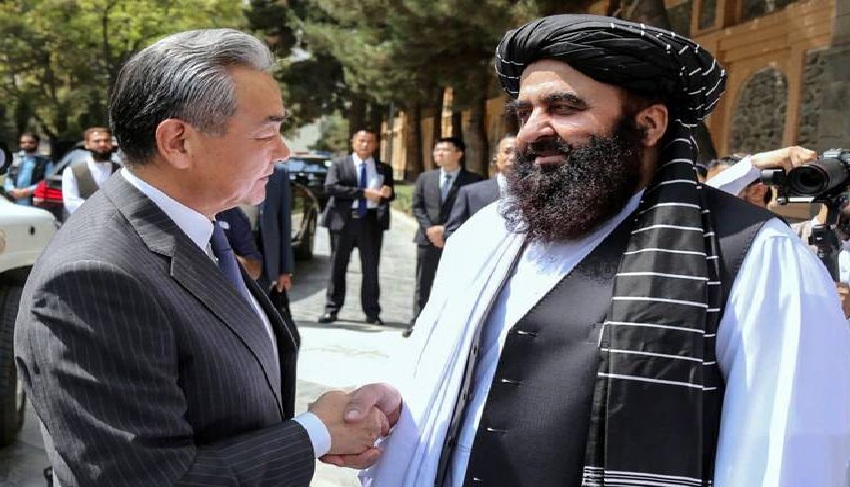 Pakistan’s Foreign Minister Ishaq Dar and Chinese Foreign Minister Wang Yi were received by Taliban officials on arrival in the Afghan capital, according to separate statements issued by Islamabad and Beijing. Photo: FILE/AFP