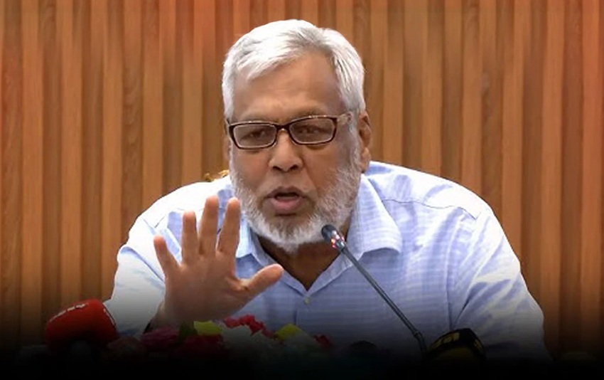 File photo of Power, Energy and Mineral Resources Adviser Dr Muhammad Fouzul Kabir Khan.