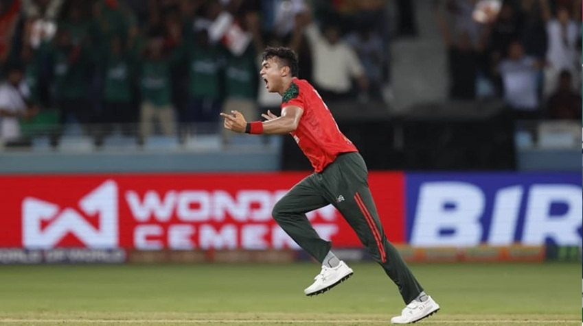 Taskin Cricketer Taskin becomes 3rd Bangladeshi to claim 100 T20I wickets