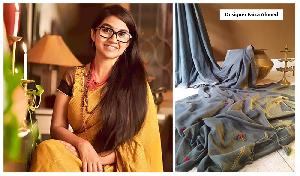 Adorable cotton sarees in early fall