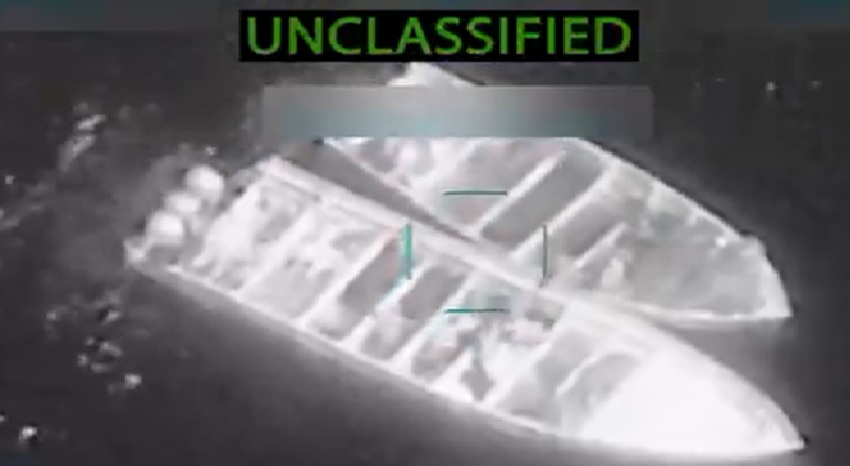 Defense Secretary Pete Hegseth announced that the US military carried out three strikes Monday in the waters of the Eastern Pacific against boats suspected of carrying drugs, killing 14 and leaving one survivor. Photo: X/@SecWar
