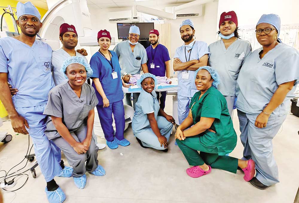 CCCF medical team achieves milestone in Nigeria in 11-day mission