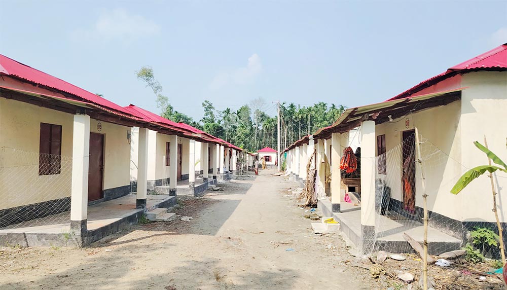 Ashrayan homes for landless left empty, sold at Lalmohan