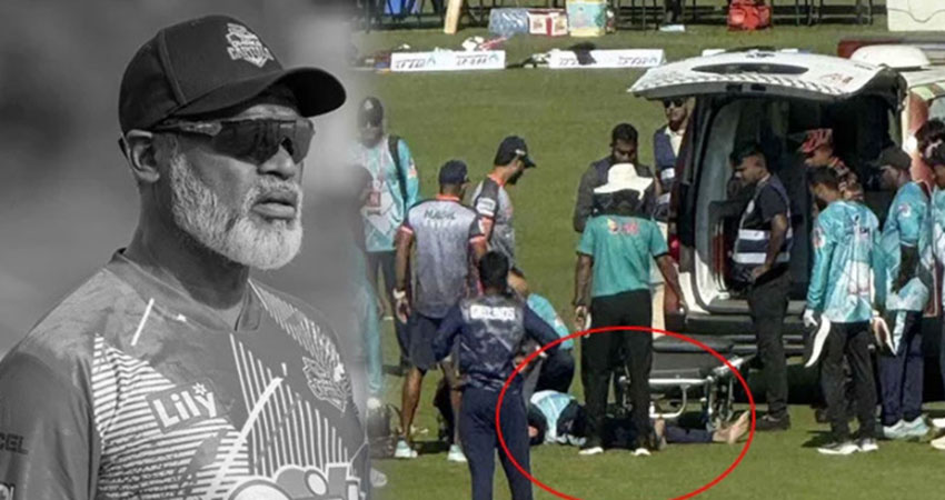 Dhaka Capitals assistant coach dies after collapse before BPL match