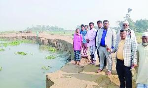 Meghna becomes hub of sand mafia at Nabinagar 