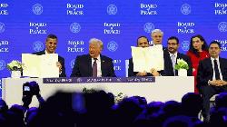 Trump signs charter of ‘Board of Peace’ at Davos