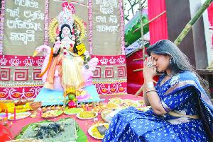 Saraswati Puja celebrated