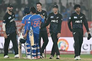 Seifert, Santner give NZ comfort T20 win over India 