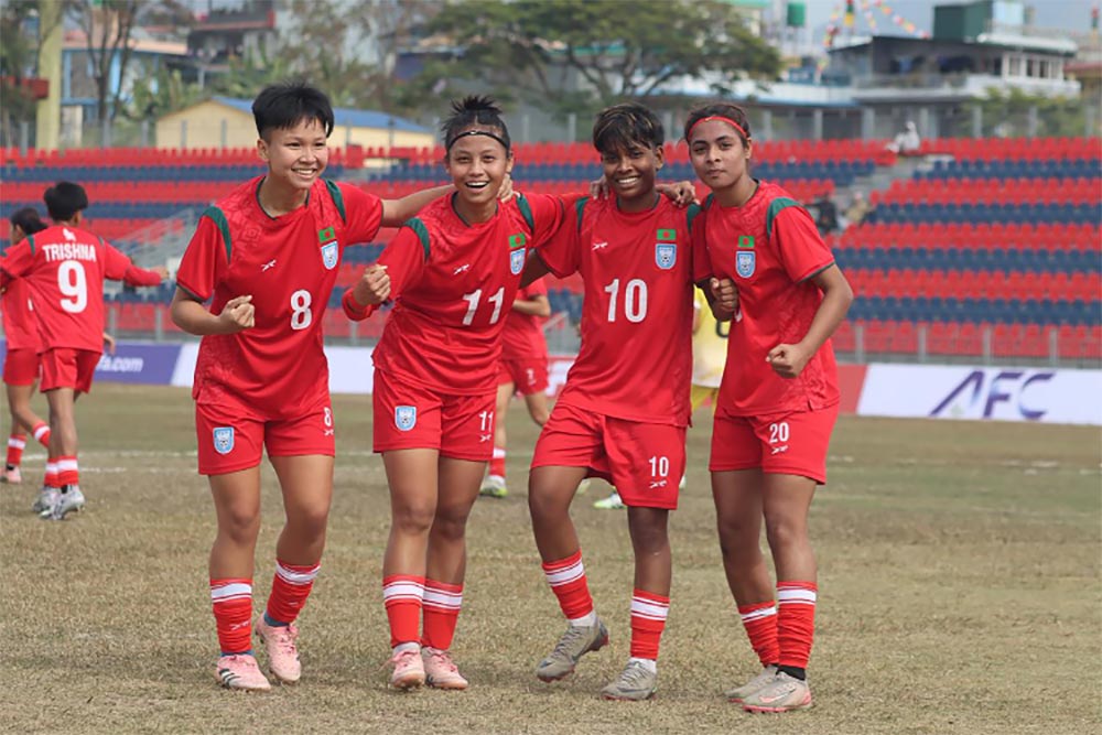 Bangladesh sounds early warning with 12-0 demolition of Bhutan