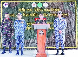 No scope for election derailment: Armed Forces chiefs