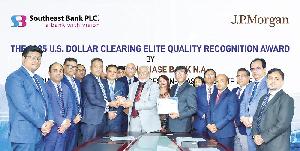 Southeast Bank clinches JP Morgan's elite US Dollar Clearing Award