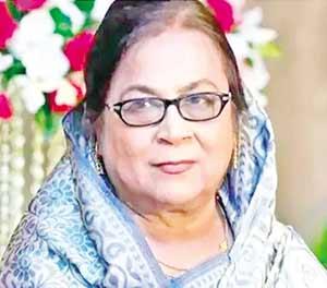 Selima Rahman admitted to hospital
