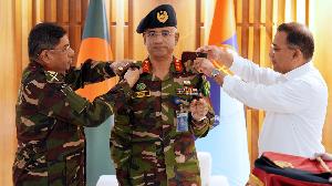PM confers Major General Rank on New DGFI Chief Kaiser Rashid Chowdhury