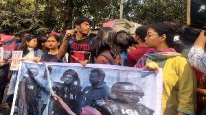 DU students protest over police assault, demand DC Masud’s removal  