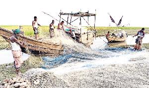 Fishing ban leaves Lalmohan fishermen idle