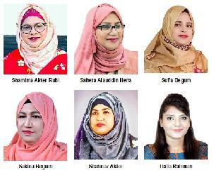 Half a dozen BNP women lobby for Cumilla reserved seat